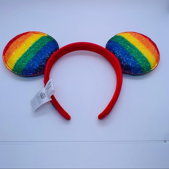 NWT Disney Ears Rainbow 🌈 Limited Edition One SZ - Picture 1 of 10